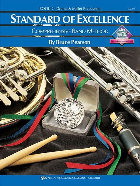 Standard of Excellence Book 2 - Drums/Mallet Percussion Band Method Books Kjos Publishing - RiverCity Rockstar Academy Music Store, Salem Keizer Oregon