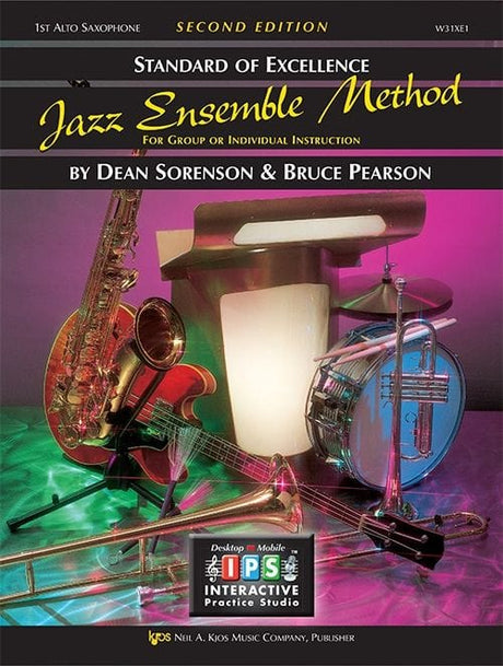 Jazz Ensemble Method for Tenor Saxophone Band Method Books Kjos Publishing - RiverCity Rockstar Academy Music Store, Salem Keizer Oregon