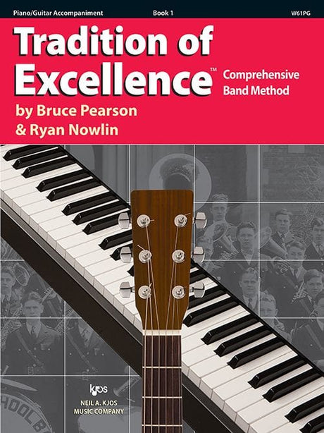 Tradition of Excellence Book 1 Guitar/Piano Guitar Books Kjos Publishing - RiverCity Rockstar Academy Music Store, Salem Keizer Oregon