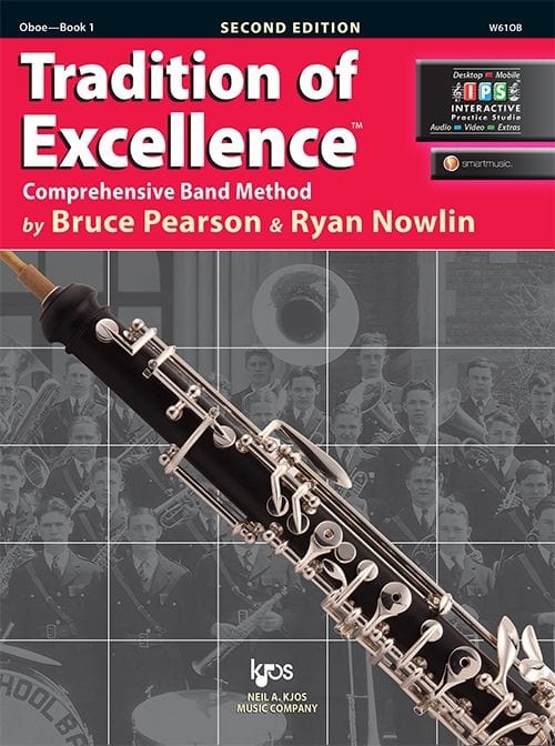 Tradition of Excellence Book 1 - Oboe Band Method Books Kjos Publishing - RiverCity Rockstar Academy Music Store, Salem Keizer Oregon