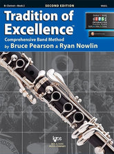 Tradition of Excellence Book 2 - B♭ Clarinet Band Method Books Kjos Publishing - RiverCity Rockstar Academy Music Store, Salem Keizer Oregon