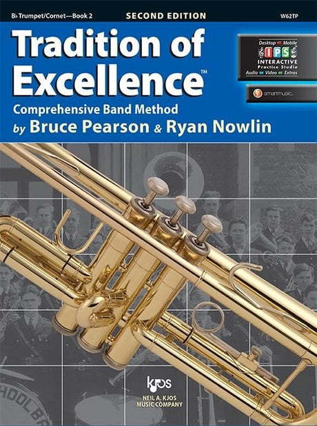 Tradition of Excellence Book 2 - B♭ Trumpet/Cornet  Kjos Publishing - RiverCity Rockstar Academy Music Store, Salem Keizer Oregon