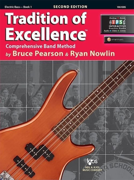 Tradition Of Excellence Electric Bass Book-1 2nd Edition Bass Books Harris Teller - RiverCity Rockstar Academy Music Store, Salem Keizer Oregon