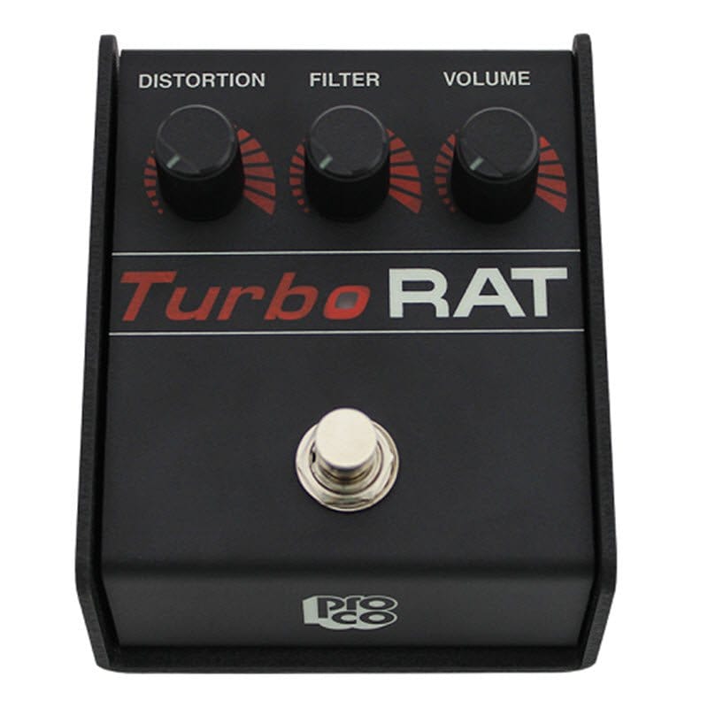 Turbo RAT Distortion Pedal - Intense, Analog Guitar Effect