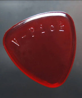 V-Picks Freakishly Large Round Ruby Red Picks V-Picks - RiverCity Rockstar Academy Music Store, Salem Keizer Oregon
