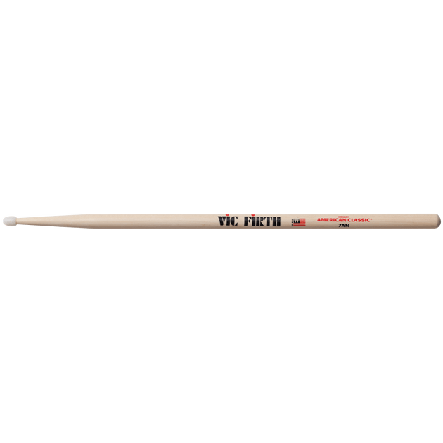 Vic Firth 7AN Hickory Nylon Tipped Drumsticks Sticks Zildjian - RiverCity Rockstar Academy Music Store, Salem Keizer Oregon