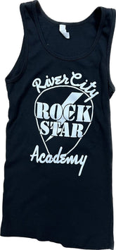 Women's Tank Tops (White) Apparel RiverCity Music Store - RiverCity Rockstar Academy Music Store, Salem Keizer Oregon
